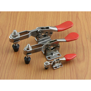 Xin Jieliang <b>Quick</b> <b>Release</b> <b>Clamp</b> 201A Iron Hot-Dip Galvanized Straight Lever For Workpiece Fixing Welding Fixture - Product Image 4