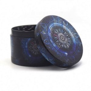 Smoking Accessories Metal Zinc Alloy Smoking Grinder Magnetic UV Engraving Custom Logo <b>Herb</b> Grinder - Product Image 1