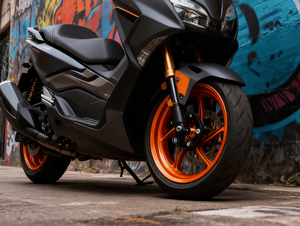 Jantes CNC en aluminium usiné 15*3.5J pour YAMAHA XMAX300 - Product Image 4