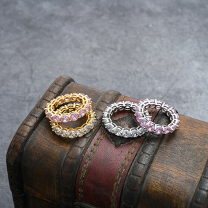 Ladies <b>Ring</b>, Zircon <b>Ring</b>, Trendy Fashion <b>Couple</b> <b>Ring</b>. - Product Image 1