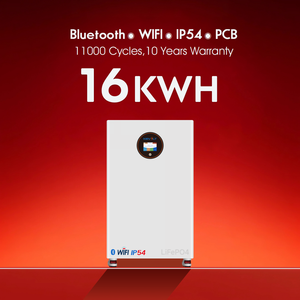 Batterie solaire de stockage d'énergie domestique 5kWh 10kWh 15kWh 16kWh Batterie au lithium pour système d'énergie solaire - Product Image 1