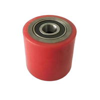 Roulette Nylon/PU/roues de charge de cric de camion de palette en caoutchouc avec 6204 roulements à billes