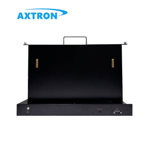 Tiroirs de montage en rack LCD 1U de 18.5 pouces avec 16 ports USB pour HDMI <span class=keywords><strong>DVI</strong></span> <span class=keywords><strong>KVM</strong></span> <span class=keywords><strong>Switch</strong></span> Split-Screen Sync en stock - Product Image 1