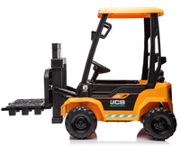 Chariot élévateur électrique pour enfants sous licence JBC, jouet de construction, alimenté par batterie 12V avec télécommande 2.4G