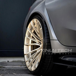 Jantes forgées XINLAI Custom Chrome Angular Split-Spoke 18-22 pouces 5x112 5x114.3 pour Audi RS6 RS7 et voitures AMG - Product Image 2