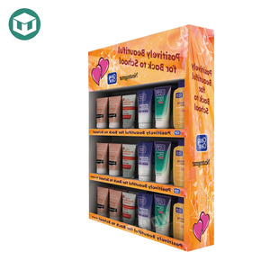 Espositori in Cartone Riciclabile per Shampoo, Espositore da Banco in Carta per Shampoo Pantene, Scaffale Espositivo Ecologico - Product Image 1