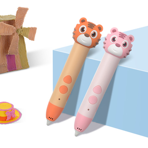 Cute Tiger Tiger Shengwei <span class=keywords><strong>3D</strong></span> Graffiti Pen il miglior regalo giocattolo per bambini sicurezza a bassa temperatura PCL filamento 1.7mm <span class=keywords><strong>penna</strong></span> di stampa <span class=keywords><strong>3D</strong></span> - Product Image 5