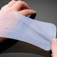 Masque pour le cou en hydrogel bio-collagène transparent et dissolvable OEM, matériau de qualité supérieure pour un soin de la peau efficace