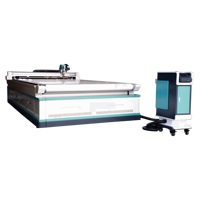 Découpeuse automatique de couteau de tissu de CNC d'oscillation numérique pour des modèles d'habillement et des textiles avec des composants de noyau de moteur de moteur
