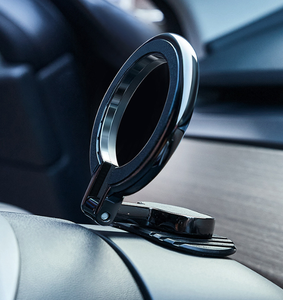 Soporte Magnético para Teléfono con Anillo para Volante, Plegable, para Superficies Curvas, Ajuste Firme, Compatible con Carreteras con Baches, Gran Venta 2025 - Product Image 2