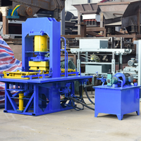 Machine à fabriquer des blocs en plastique à haute efficacité, machine à pavés hydraulique, ligne de production de briques en plastique
