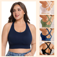 Soutien-gorge de sport sans couture respirant et confortable pour femme, grande taille, dos nageur, idéal pour le quotidien – Vente en gros usine