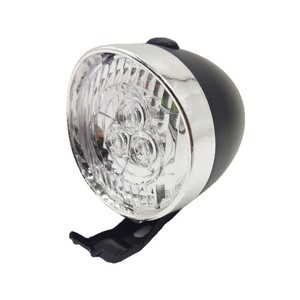 Luz Delantera para Bicicleta, Faro LED de Plástico Negro, Iluminación Nocturna, Alimentada por Batería - Product Image 5