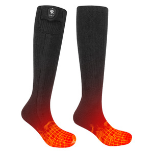 Personnalisé Hommes Femmes Casual <span class=keywords><strong>Bluetooth</strong></span> Solide Chauffant Thermique Coolmax Batterie Rechargeable pour Hiver Snowboard Ski Randonnée Épais Chaud - Product Image 3