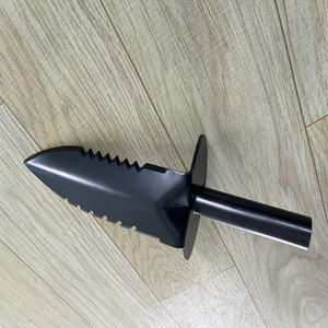 Pala de detector de metales resistente de asistencia de diseño personalizado con paleta manual de detección y excavación de metales de borde dentado Doble - Product Image 3