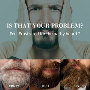 Kit de soin de la barbe OEM pour hommes, vente en gros, huile à barbe lissante, base d'huile à barbe personnalisée, huile à barbe et baume à base de ricin, logo - Product Image 6