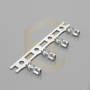 Bornes à sertir en laiton HC-MX5023-T, connecteur <span class=keywords><strong>de</strong></span> fil à pas <span class=keywords><strong>de</strong></span> 2,0 mm pour connexion fil-circuit imprimé - Product Image 2