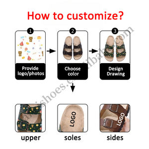 Sandali <span class=keywords><strong>in</strong></span> <span class=keywords><strong>sughero</strong></span> con Logo personalizzato pantofole per uccelli OEM/ODM diapositive per esterni scarpe Casual stile Unisex con Logo personalizzato pantofole di marca - Product Image 3