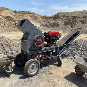 800*800 35 Tonnen pro Stunde Bergbau tragbarer mobiler Mini-Dieselmotor Mobiler Backen brecher ist einfach und einfach zu bedienen - Product Image 5