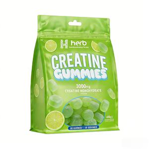 OEM/ODM Private Label Creatine Monohydrate <b>Gummies</b> <b>Preworkout</b> Supplement for Adult Muscle Growth Strength Energy Support - Product Image 1