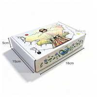 Caja de Papel Corrugado Ecológica, Reciclable, Impresa en Offset, con Dimensiones Personalizadas, Resistente a Impactos, con Protección UV, para Envasado de Alimentos, Ropa y Juguetes