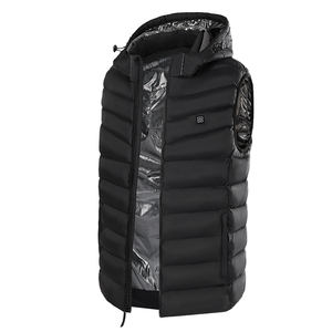 <span class=keywords><strong>Gilet</strong></span> <span class=keywords><strong>chauffant</strong></span> d'hiver décontracté pour hommes en coton rempli de 5 zones de chauffage intelligentes Contrôle de la température <span class=keywords><strong>Batterie</strong></span> non <span class=keywords><strong>incluse</strong></span> (5V) - Product Image 5