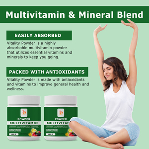 Best Selling Multivitamin Powder with Mineral <b>Blend</b> Multivitamin Increases Natural Energy Herbal Supplements Powder Fruit Punch - Product Image 2