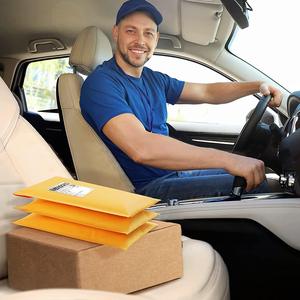 Biểu tượng tùy chỉnh tự niêm phong đệm phong bì Kraft bong bóng bưu phẩm sinh thái thân thiện bao bì vận chuyển phong bì bong bóng bưu phẩm túi - Product Image 4