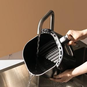 Freidora de Aire Midea de 4.5L, Horno Eléctrico con Revestimiento Cerámico Redondo, Pantalla Visual, Bandeja Multifuncional para Hornear, Diámetro de 16 cm - Product Image 2