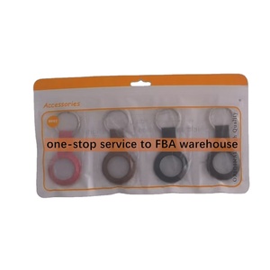 Amazon Air Tag Porte-clés <span class=keywords><strong>4</strong></span> <span class=keywords><strong>Pack</strong></span> Etui en cuir Pu pour <span class=keywords><strong>Airtag</strong></span> - Product Image 1