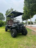 Nouveau chariot de golf électrique, chariot de golf tout-terrain 4 places, chariot de golf de rue.