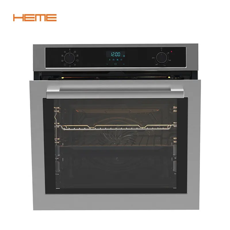 HEME Fabricante de hornos integrados Pastel de horneado eléctrico 74L 60cm Horno de pared para el hogar