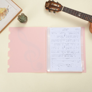 La cartella del punteggio musicale può essere modificata. Cartella di punteggio per pianoforte, punteggio musicale e cartella di punteggio del personale, colore - Product Image 3