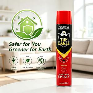 Aerosol insecticida disponible en varias capacidades, con fragancia a limón o sin perfume opcional. - Product Image 1
