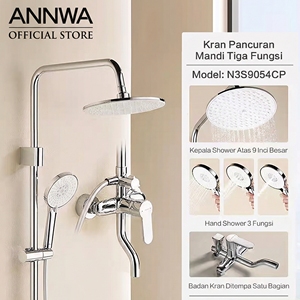 Connecteur de douche en laiton raffiné avec tuyau flexible de 150 cm pour la maison - Product Image 5