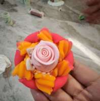 Mainan Buket Tanah Liat Baru Ramah Lingkungan, Kit DIY Buket, Dapat Digunakan Sebagai Dekorasi, Dilengkapi Alat dan Cetakan 3D