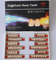 Dents artificielles en résine acrylique composite dentaire super dure de qualité OEM pour prothèses dentaires
