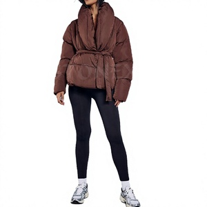 <b>Ladies</b> Puffer <b>Jacket</b> Winter Fashion Quilted <b>Jacket</b> <b>Lightweight</b> Warm Outdoor Wear Wholesale Price OEM Services - Product Image 1