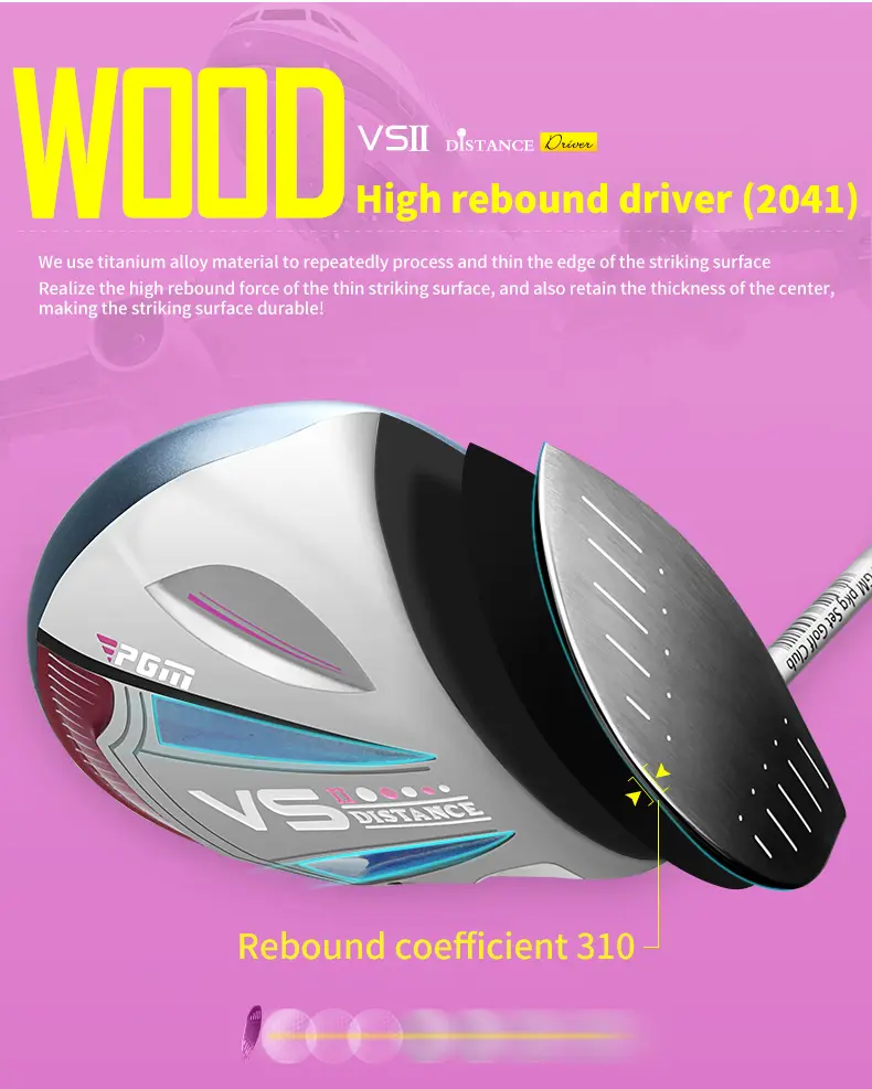 PGM LTG015 China Wholesale Women Golf Clubs Complete Set