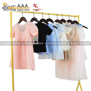 KungFu KingAAA Lotti di <span class=keywords><strong>Abbigliamento</strong></span> Usato Estivo per Bambini, Vendita all'Ingrosso, Vestiti di Seconda Mano per Bambini, Lotti Misti Compressi, Stili Assortiti, 45kg - Product Image 2