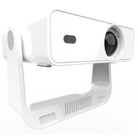 Proyector Portátil Android 14, Mini LED de Bolsillo, Cine en Casa, Corrección Trapezoidal Automática, Decodificación 720P 4K