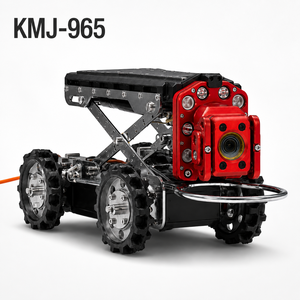 Robot d'inspection de tunnels métalliques KMJ-965, caméra CCTV IP68, chenillard 110V/220V pour l'inspection des mines et des passages souterrains - Product Image 2