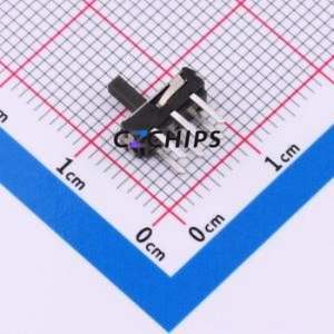 MSS22D18G40-B Slide Switch Through hole-6P,9.1x3.5mm Switch Double Pole Double Throw Rectangle Pin Header PC Pin 9.1mm - Product Image 2