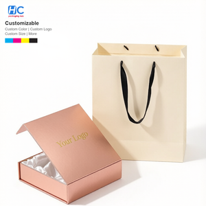 Boîte en carton rigide durable à prix d'usine avec impression de logo personnalisé, en matériaux recyclés, pour écharpes, vêtements, coffrets cadeaux professionnels - Product Image 2