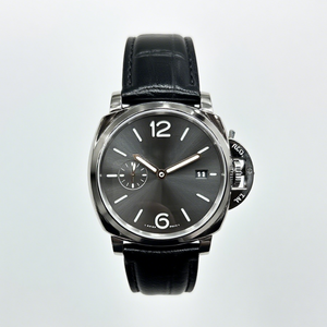 Pa-ner-ai thương hiệu nổi tiếng cổ điển lu-pam1250 màu xanh khâu đơn giản sang trọng cơ khí chuyển động ban đêm ánh sáng đôi đồng hồ nam - Product Image 1