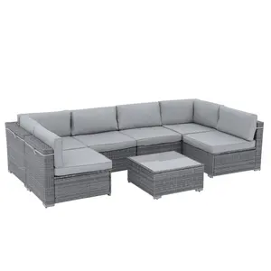 Hotsale Outdoor-Sofa garnitur Gartenmöbel aus Outdoor-Schnitts ofa