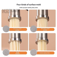 Machine à pâtes électrique domestique à moteur haute efficacité, entièrement automatique, pour la fabrication de nouilles