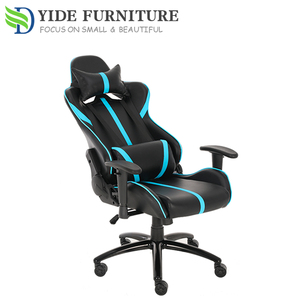 <span class=keywords><strong>Recensioni</strong></span> sulle sedie da <span class=keywords><strong>gaming</strong></span> blu con telaio in metallo e rivestimento in pelle per il <span class=keywords><strong>gaming</strong></span> - Product Image 4