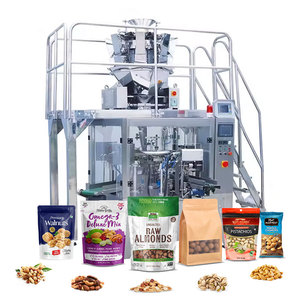 Döner önceden yapılmış Doypack kılıfı dolum kaju fındık karışık fasulye aperatifler 6 8 istasyonu döner turşu hazır çanta kese paketleme makinesi - Product Image 1