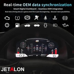 Pour Honda Fit Jazz 2014-2020, compteur de vitesse GPS, écran LCD, tableau de bord numérique, cockpit virtuel, tachymètre, odomètre - Product Image 4
